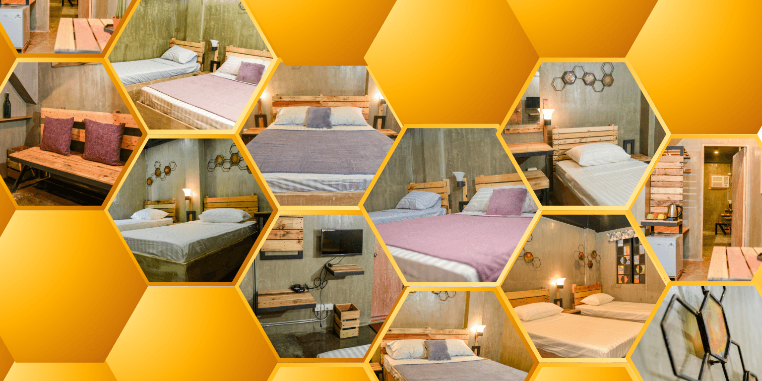 Rooms at Bhive Hotel